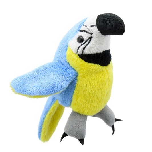 Blue & Gold Macaw – Finger Puppets
