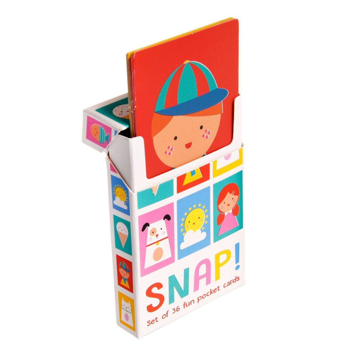 Children's snap cards