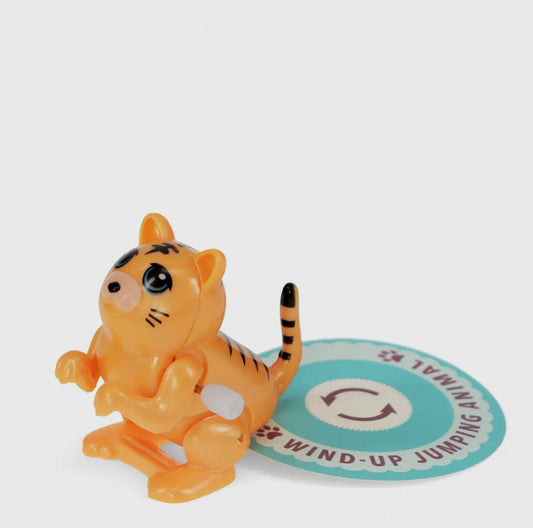 Wind Up Jumping Animal Toy - Cat