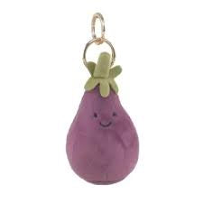 Aubergine Bag Charm