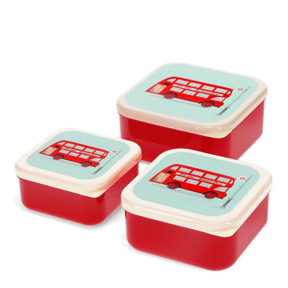 Snack Boxes (set of 3) - Routemaster Bus