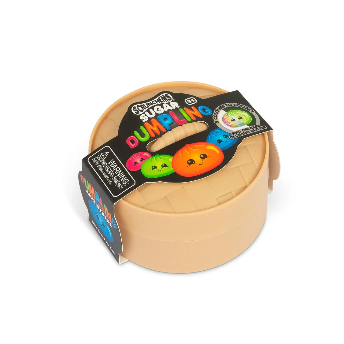 Scrunchems Sugar Dumpling Squishy Fidget Toy - Glow in the Dark