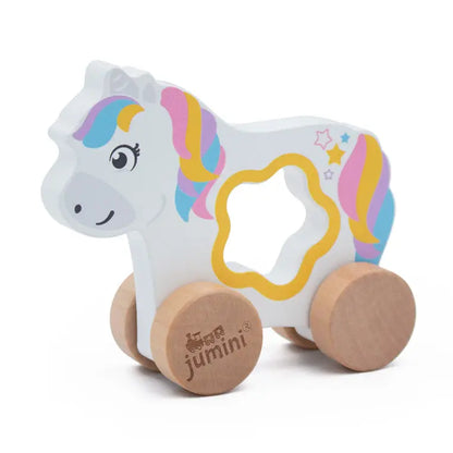 Jumini Push Along Friends Unicorn