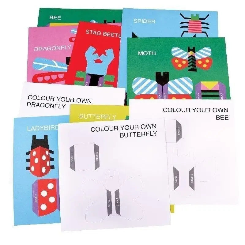 Make Your Own Cardboard Bugs