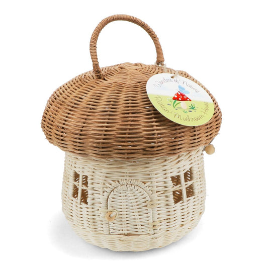 Rattan mushroom house - Wonders of Nature