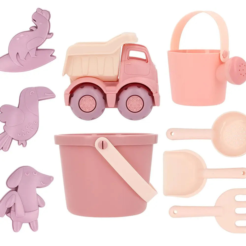 Old Rose Beach Toy Set