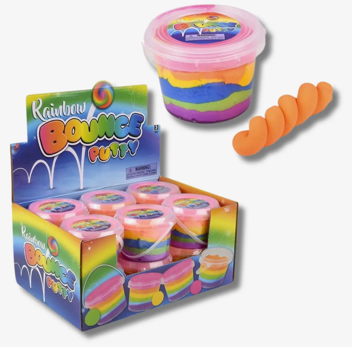 Rainbow Bouncing Putty