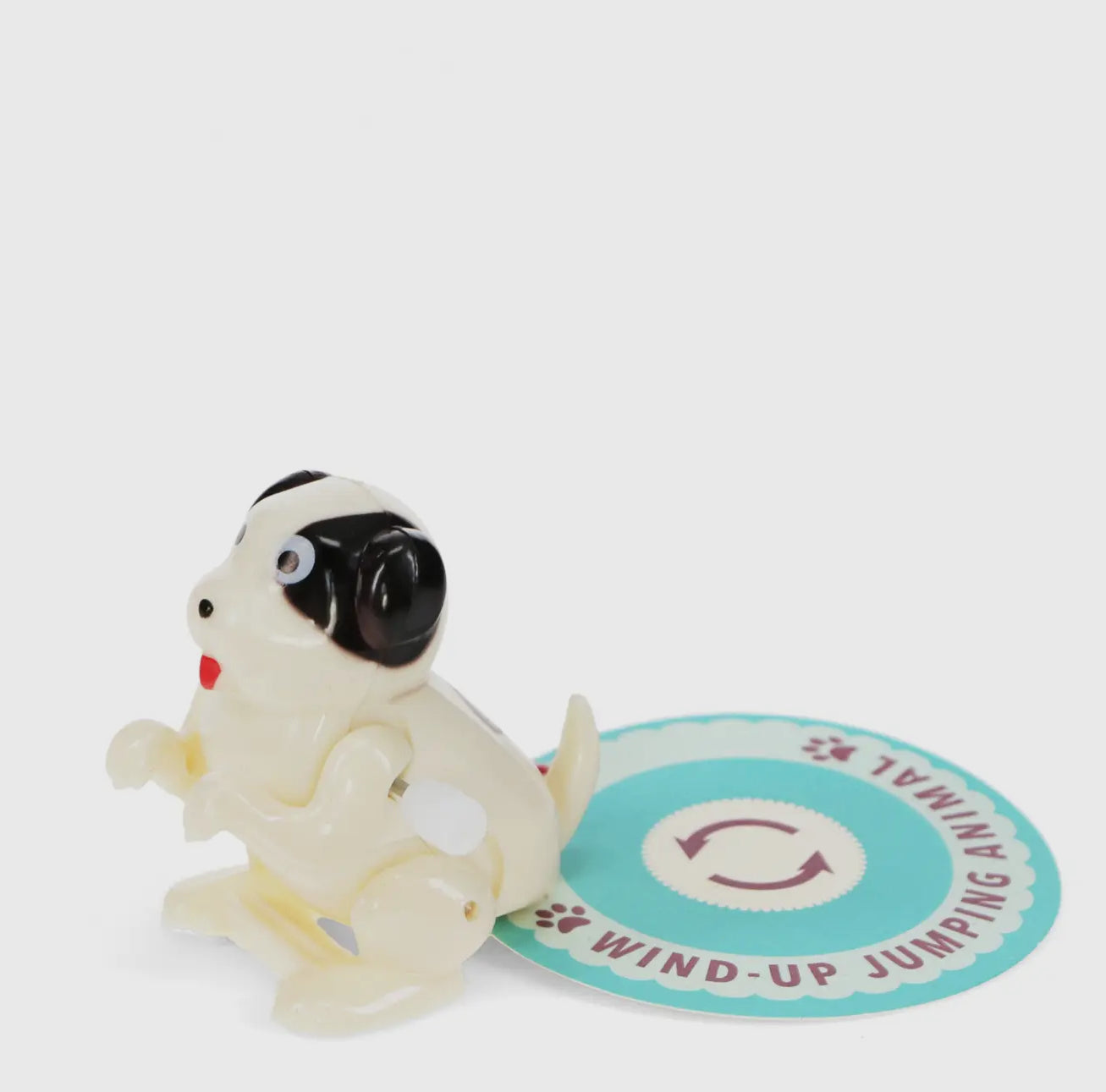Wind Up Jumping Animal Toy - Dog