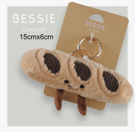 French Baguette Keyring