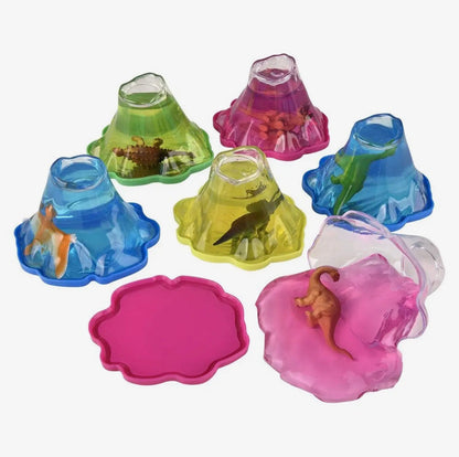 Volcano Dinosaur Putty Slime