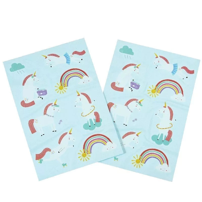 Magical unicorn temporary tattoos