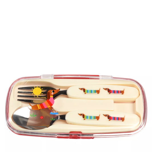 Children’s Cutlery Set - Sausage Dog