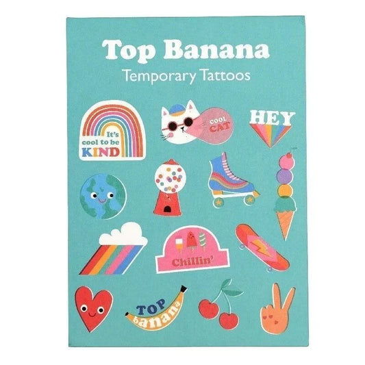 Top Banana - Temporary Tattoos