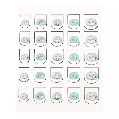 Mimi and Milo Nail Stickers