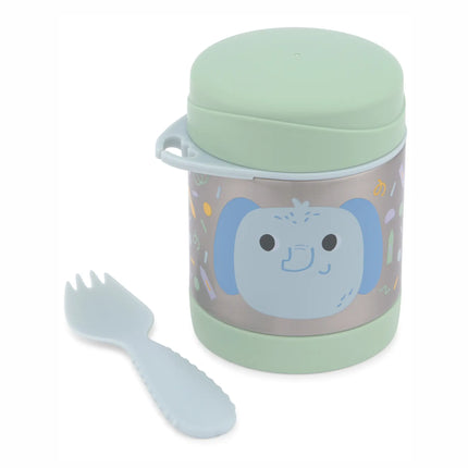 Skip Hop Besties Squad Food Jar Elephant Insulated Container