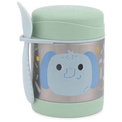 Skip Hop Besties Squad Food Jar Elephant Insulated Container