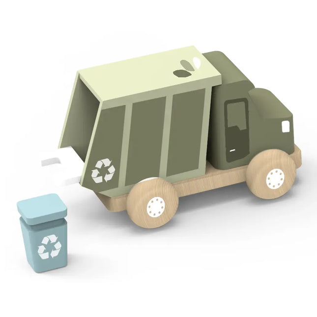Speedy Monkey Garbage Truck