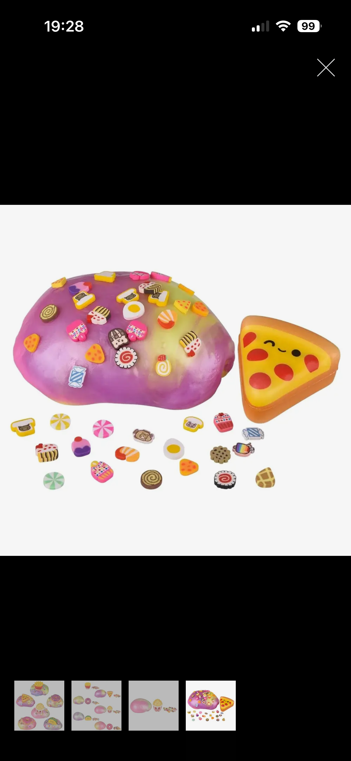 Fast Food Squish & Slime Fidget Toy