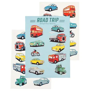 Temporary tattoos - Road Trip