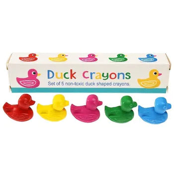 Duck crayons (set of 5)